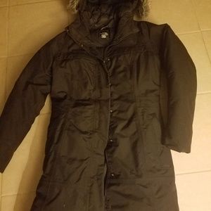 North Face long parka